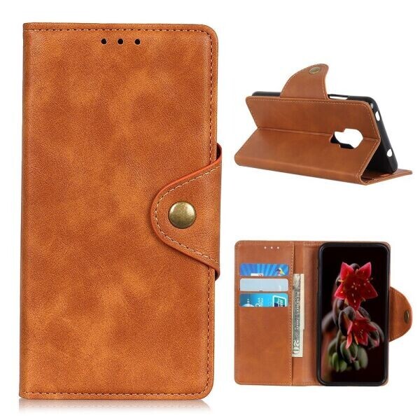

Чехол UniCase Vintage Wallet для Motorola Moto G9 Play - Brown