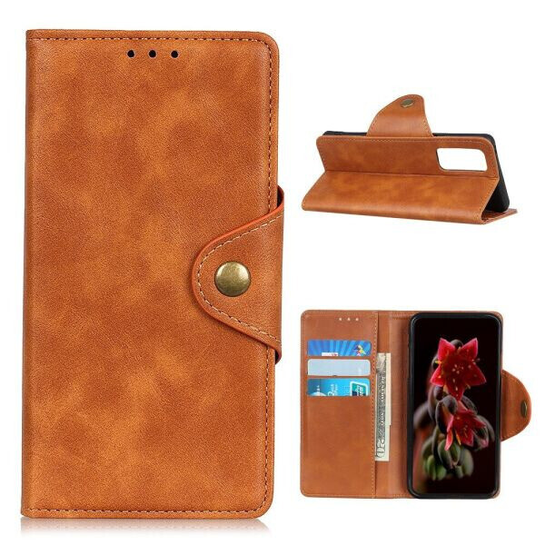 

Чехол UniCase Vintage Wallet для Motorola Moto G9 Plus - Brown
