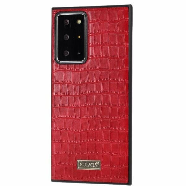 

Защитный чехол SULADA Crocodile Style для Samsung Galaxy Note 20 Ultra (N985) - Red
