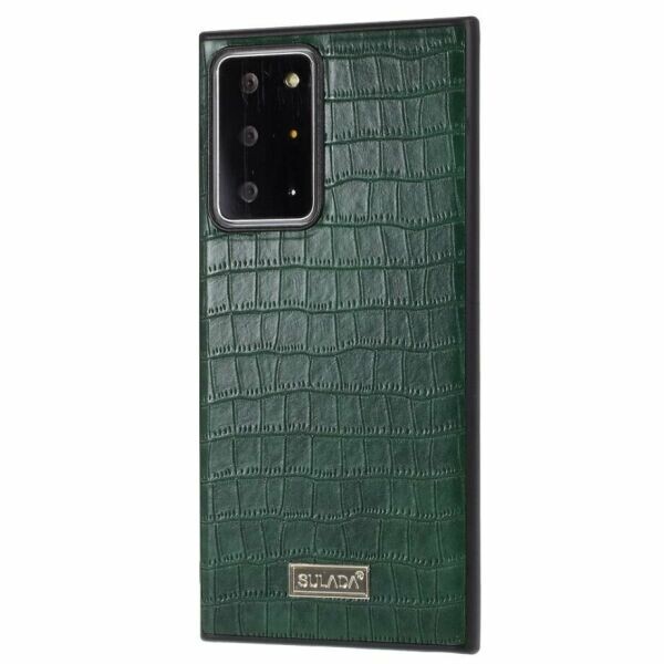 

Защитный чехол SULADA Crocodile Style для Samsung Galaxy Note 20 Ultra (N985) - Green