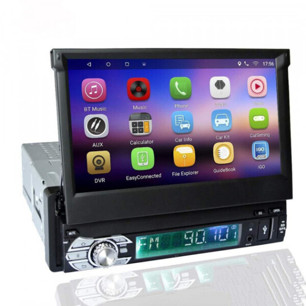 

Автомагнитола 1DIN DVD-9505/9506 Android GPS с выезжающим экраном
