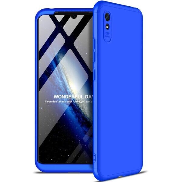 

Защитный чехол GKK Double Dip Case для Xiaomi Redmi 9A - Blue