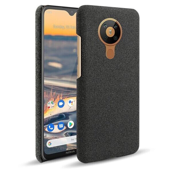 

Защитный чехол KSQ Cloth Style для Nokia 5.3 - Black