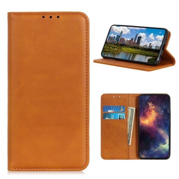 

Чехол-книжка Deexe Wallet Case для Nokia 3.4 - Brown