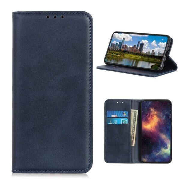 

Чехол-книжка Deexe Wallet Case для Nokia 3.4 - Blue