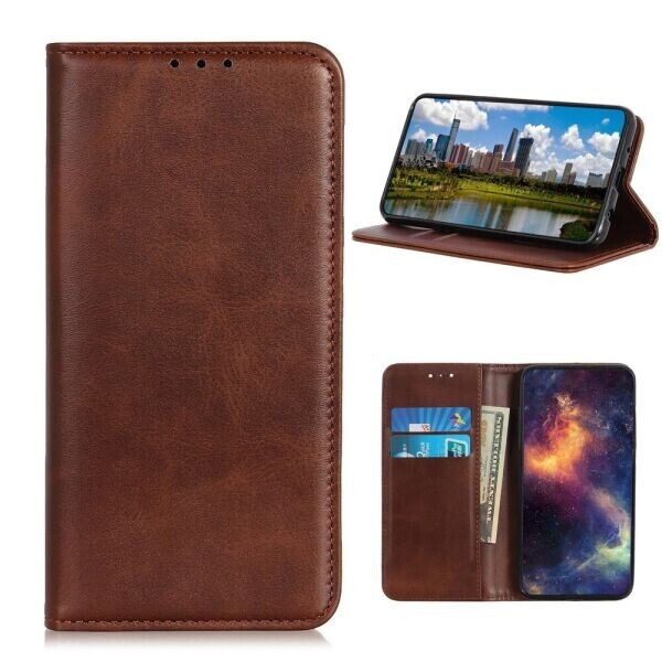 

Чехол-книжка Deexe Wallet Case для Nokia 3.4 - Coffee