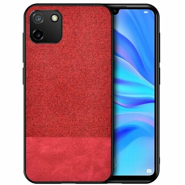 

Защитный чехол UniCase Texture Style для Realme C11 - Red