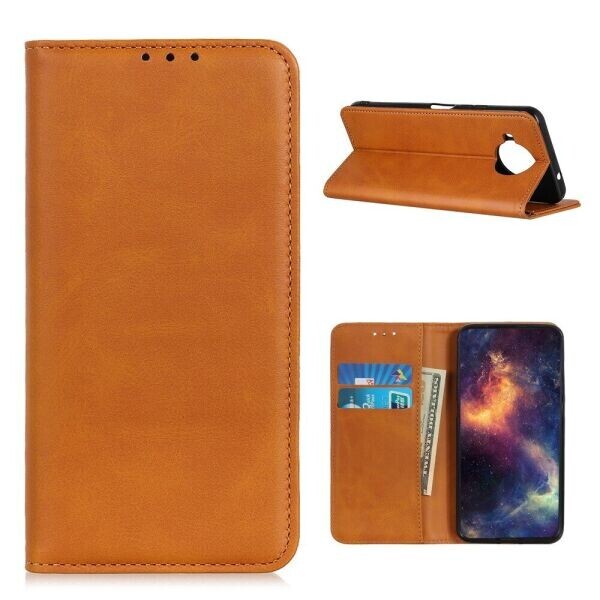 

Чехол-книжка Deexe Wallet Case для Xiaomi Mi 10T Lite - Brown