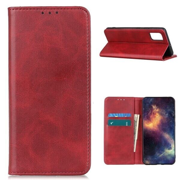 

Чехол-книжка Deexe Wallet Case для Samsung Galaxy M51 (M515) - Red