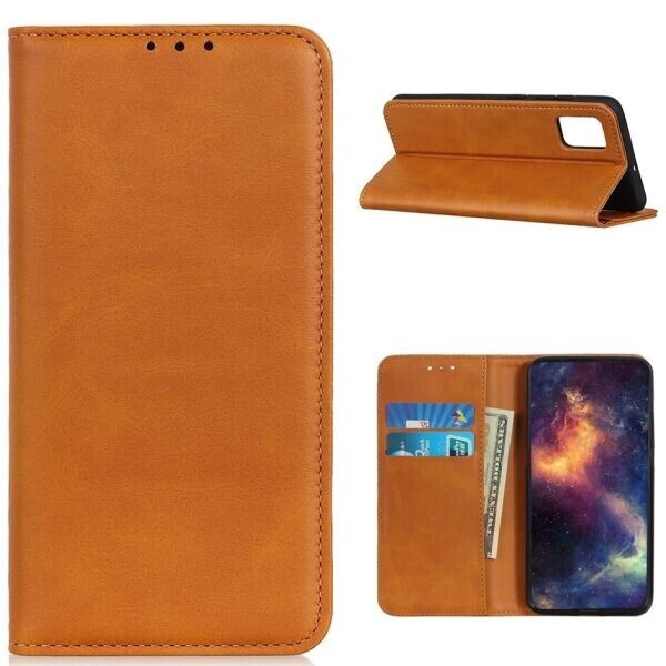 

Чехол-книжка Deexe Wallet Case для Samsung Galaxy M51 (M515) - Brown