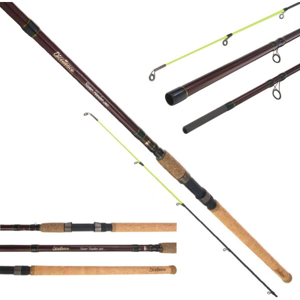 

Фидер Mikado Excellence River Feeder 3.90м 180гр (WAA775-390)