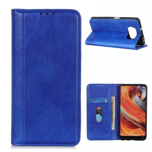 

Чехол UniCase Book Series для Xiaomi Poco X3 - Blue