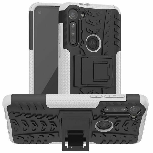 

Защитный чехол UniCase Hybrid X для Motorola Moto G8 Power - Black / White
