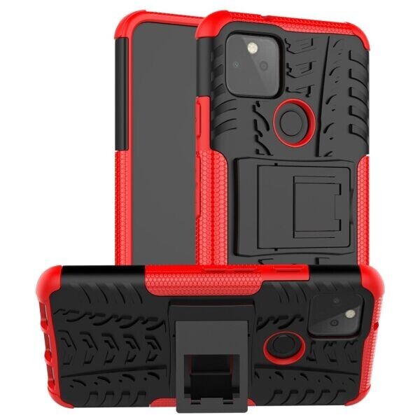 

Защитный чехол UniCase Hybrid X для Google Pixel 5 - Black / Red