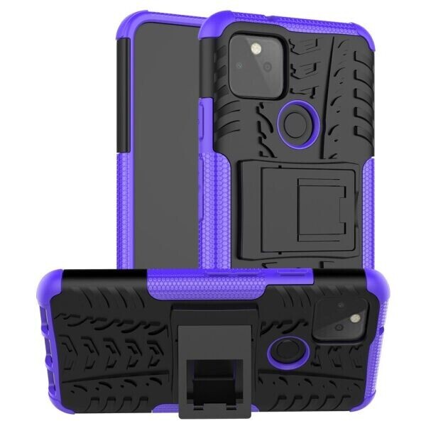 

Защитный чехол UniCase Hybrid X для Google Pixel 5 - Black / Purple