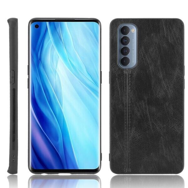 

Защитный чехол UniCase Leather Series для OPPO Reno 4 Pro - Black