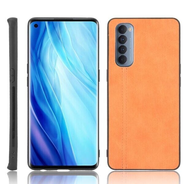 

Защитный чехол UniCase Leather Series для OPPO Reno 4 Pro - Brown