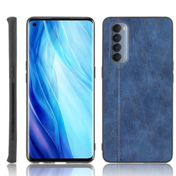 

Защитный чехол UniCase Leather Series для OPPO Reno 4 Pro - Blue