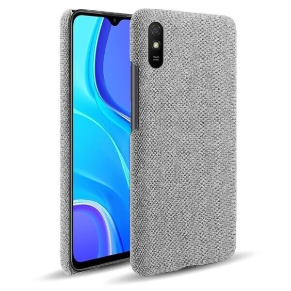 

Защитный чехол KSQ Cloth Style для Xiaomi Redmi 9A - Light Grey