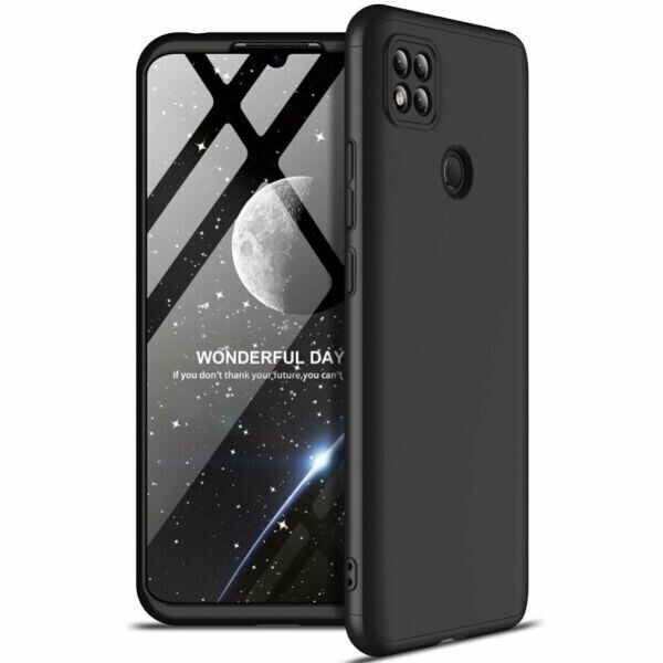 

Защитный чехол GKK Double Dip Case для Xiaomi Redmi 9C - Black