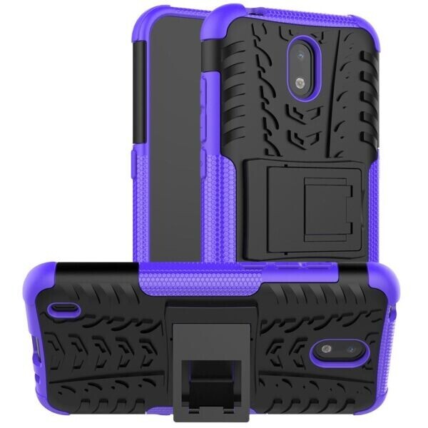 

Защитный чехол UniCase Hybrid X для Nokia 1.3 - Black / Purple