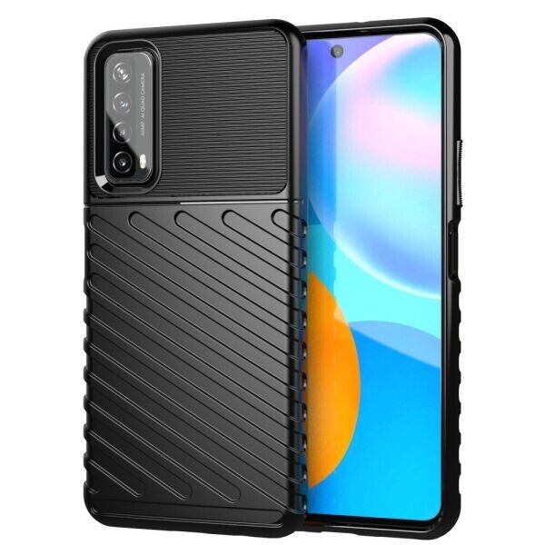 

Защитный чехол Deexe Thunder Series для Huawei P Smart 2021 - Black