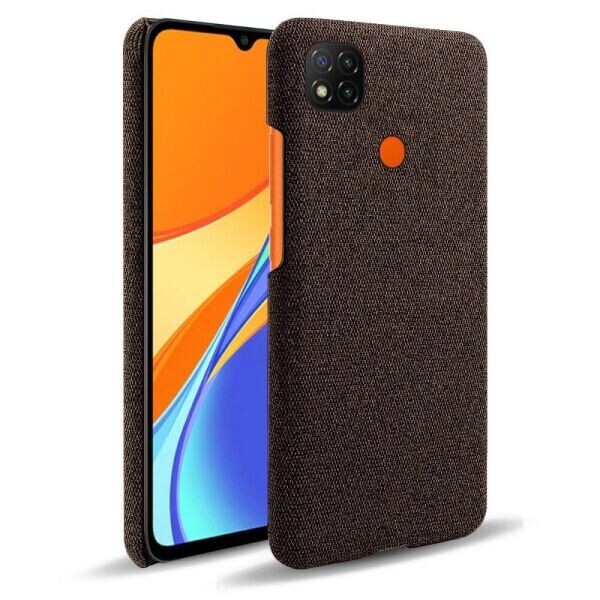 

Защитный чехол KSQ Cloth Style для Xiaomi Redmi 9C - Coffee