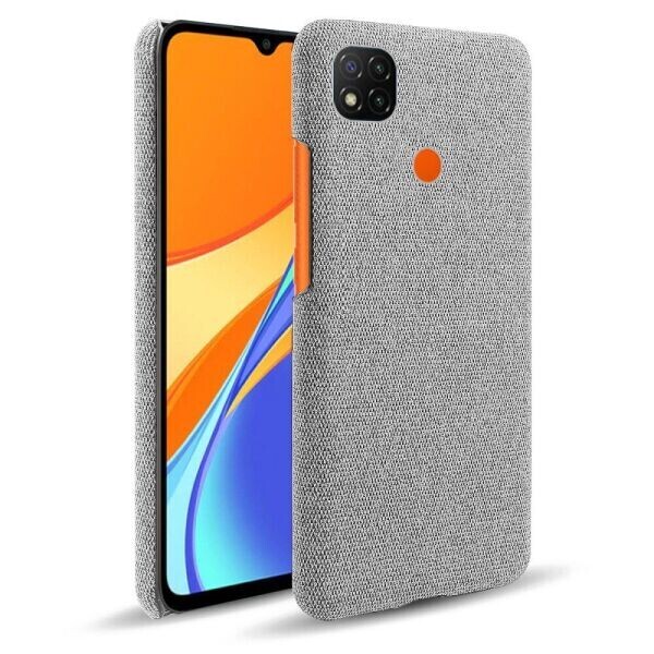 

Защитный чехол KSQ Cloth Style для Xiaomi Redmi 9C - Light Grey