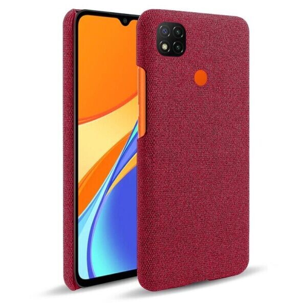 

Защитный чехол KSQ Cloth Style для Xiaomi Redmi 9C - Red