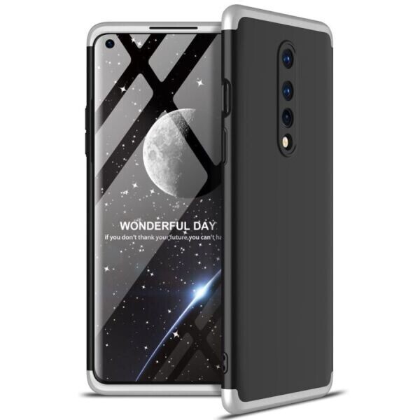 

Защитный чехол GKK Double Dip Case для OnePlus 8 - Black / Silver