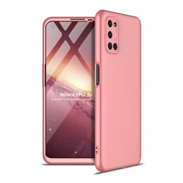 

Защитный чехол GKK Double Dip Case для OPPO A52 / A72 / A92 - Rose Gold