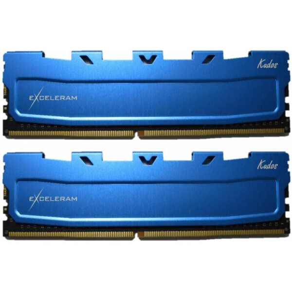 

Оперативная память DDR3 16GB (2x8GB) 1600 MHz Blue Kudos eXceleram (EKBLUE3161611AD)