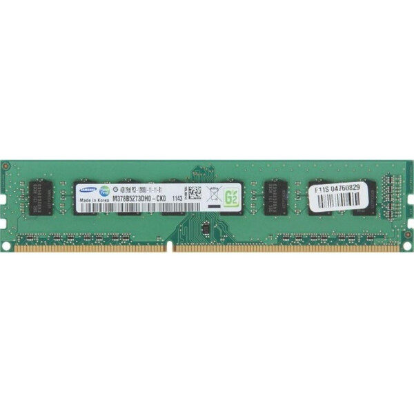 

DDR3 4GB/1600 Samsung (M378B5273DH0-CK0) "Refurbished"