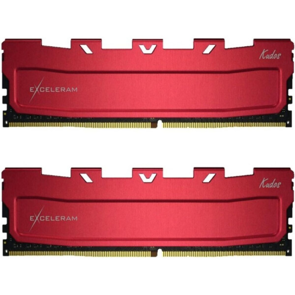 

Оперативная память DDR4 16GB (2x8GB) 3600 MHz Red Kudos eXceleram (EKRED4163618AD)