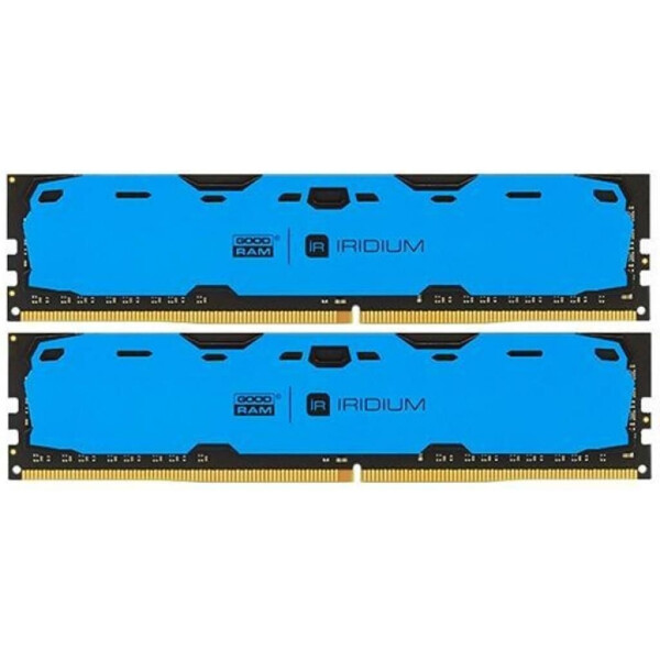 

DDR4 2x8GB/2400 GOODRAM Iridium Blue (IR-B2400D464L15S/16GDC)
