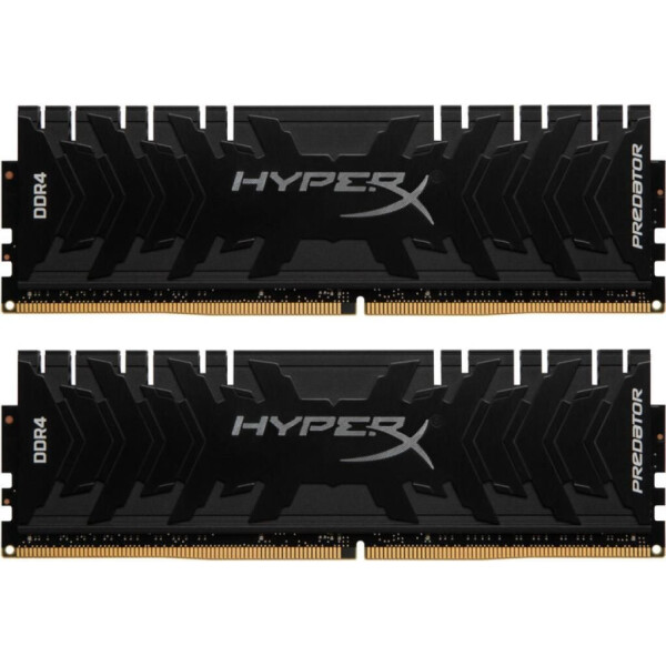 

DDR4 2x8GB/3333 Kingston HyperX Predator Black (HX433C16PB3K2/16)