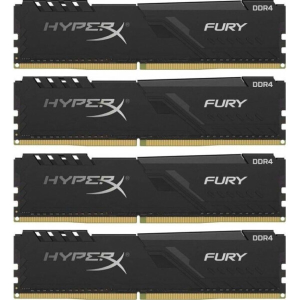 

DDR4 4x32GB/3200 Kingston HyperX Fury Black (HX432C16FB3K4/128)