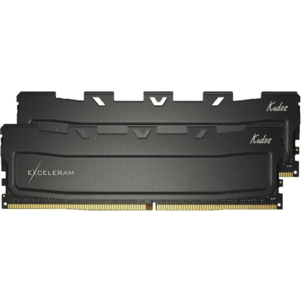 

Exceleram 32 GB (2x16GB) DDR4 2400 MHz Black Kudos (EKBLACK4322415CD)
