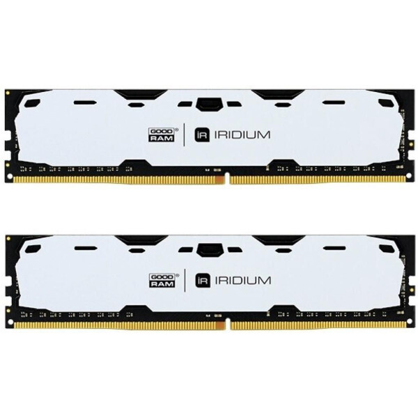 

Оперативная память GOODRAM 8 GB (2x4GB) DDR4 2400 MHz Iridium White (IR-W2400D464L15S/8GDC)