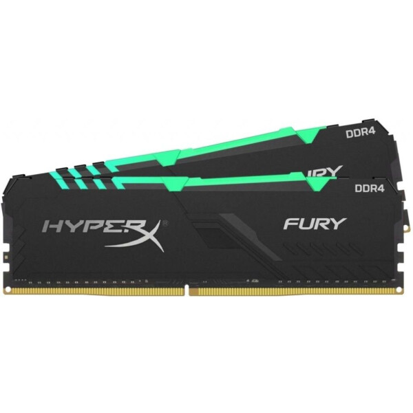 

Оперативная память Kingston DDR4 64GB (2x32GB) 2666 MHz HyperX Fury RGB (HX426C16FB3AK2/64)