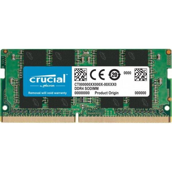 

Оперативная память Micron SoDIMM DDR4 8GB 2666 MHz (CT8G4SFRA266)