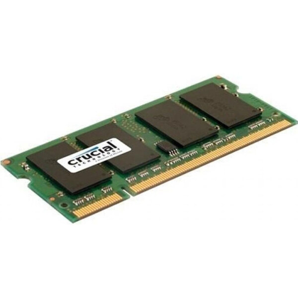 

SO-DIMM 2GB/800 DDR2 Crucial (CT25664AC800.Y16F) "Refurbished"