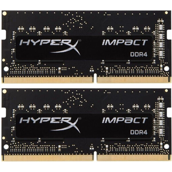 

SO-DIMM 2x8GB/2666 DDR4 Kingston HyperX Impact (HX426S15IB2K2/16)