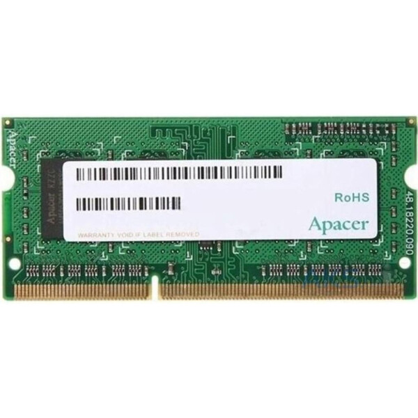

SO-DIMM 4GB/1600 1.5V DDR3 Apacer (75.B83DF.G030B) "Refurbished"