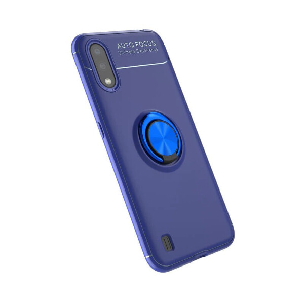 

Чехол Fiji Hold для Samsung Galaxy A01 (A015) бампер накладка с подставкой Blue