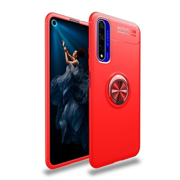 

Чехол Fiji Hold для Huawei Nova 5T бампер накладка с подставкой Red