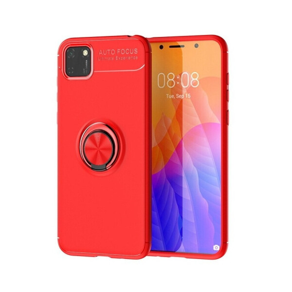 

Чехол Fiji Hold для Huawei Y5p бампер накладка с подставкой Red
