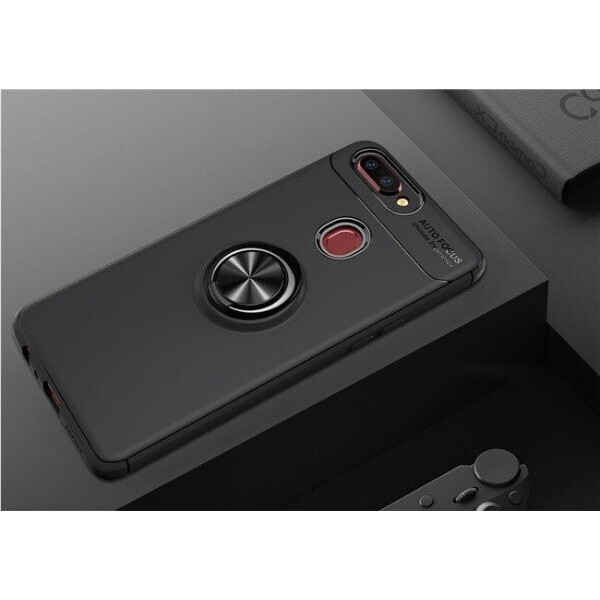 

Чехол Fiji Hold для Oppo A12 бампер накладка с подставкой Black