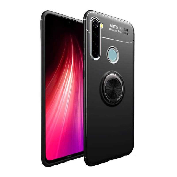 

Чехол Fiji Hold для Realme 5 Pro бампер накладка с подставкой Black