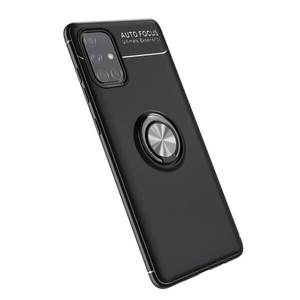 

Чехол Fiji Hold для Samsung Galaxy A51 (A515) бампер накладка с подставкой Black